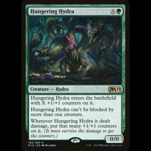 MTG Hidra hambrienta (Hungering Hydra) Core Set 2019  m19#189