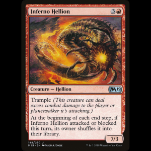 MTG Infernal del averno (Inferno Hellion) Core Set 2019 m19#148