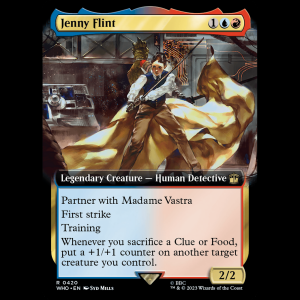 MTG Jenny Flint Doctor Who - FOIL who#420