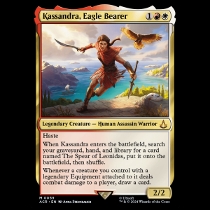 MTG Kassandra, Eagle Bearer Assassin's Creed acr#59