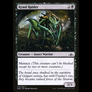 MTG Kraul Raider Guilds of Ravnica grn#270