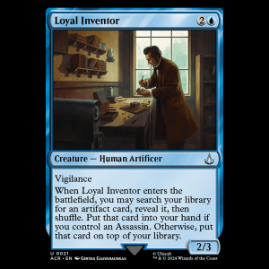 MTG Loyal Inventor Assassin's Creed - FOIL acr#21