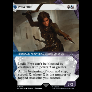 MTG Lydia Frye Assassin's Creed - FOIL acr#149