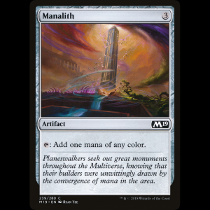 MTG Manalito (Manalith) Core Set 2019 m19#239