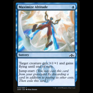 MTG Maximizar la altitud (Maximize Altitude) Guilds of Ravnica grn#43