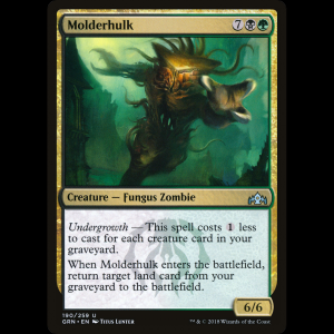 MTG Molderhulk Guilds of Ravnica  grn#190