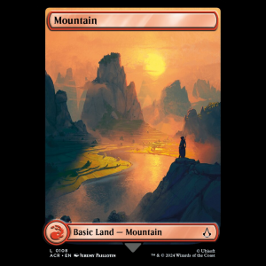 MTG Mountain Assassin's Creed - FOIL acr#108