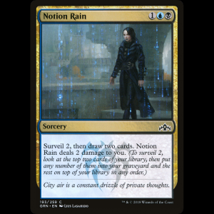 MTG Lluvia de nociones (Notion Rain) Guilds of Ravnica grn#193