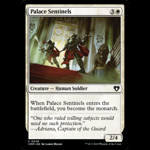 MTG Palace Sentinels Commander Masters cmm#48