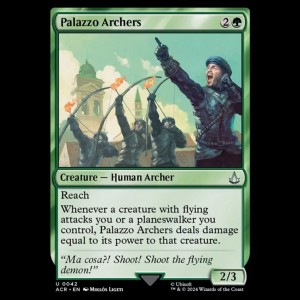 MTG Palazzo Archers Assassin's Creed - FOIL acr#42