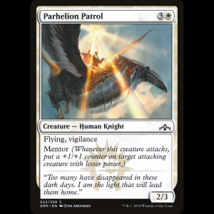 MTG Patrulla del Parhelio (Parhelion Patrol) Guilds of Ravnica grn#22