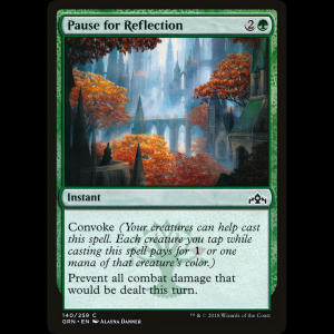 MTG Pausa para reflexionar (Pause for Reflection) Guilds of Ravnica grn#140