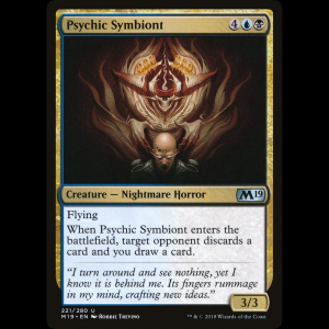 MTG Psychic Symbiont Core Set 2019 m19#221