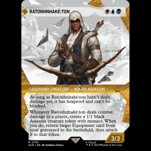 MTG Ratonhnhaké꞉ton Assassin's Creed - FOIL acr#150