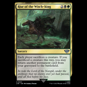 MTG Rise of the Witch-king The Lord of the Rings: Tales of Middle-earth ltr#221