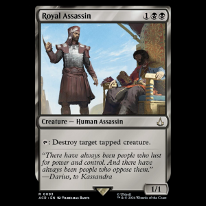 MTG Royal Assassin Assassin's Creed - FOIL acr#93