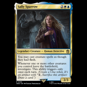 MTG Sally Sparrow Doctor Who who#155