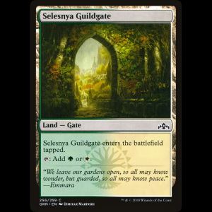 MTG Selesnya Guildgate Guilds of Ravnica grn#255