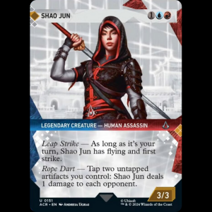 MTG Shao Jun Assassin's Creed - FOIL acr#151