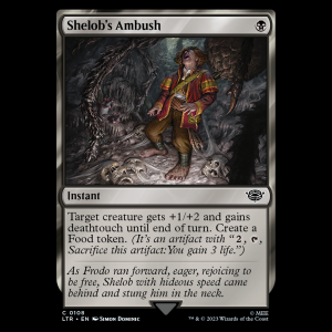 MTG Shelob's Ambush The Lord of the Rings: Tales of Middle-earth ltr#108