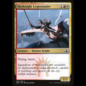 MTG Legionario caballero celeste (Skyknight Legionnaire) Guilds of Ravnica grn#198