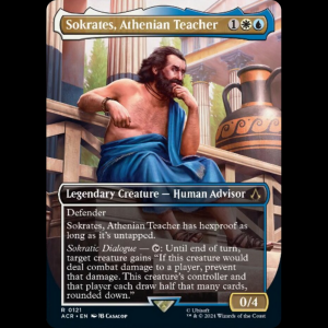 MTG Sokrates, Athenian Teacher Assassin's Creed  acr#121