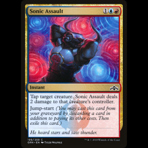 MTG Asalto sónico (Sonic Assault) Guilds of Ravnica grn#199