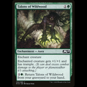 MTG Talons of Wildwood Core Set 2019 m19#202