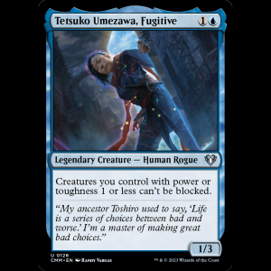 MTG Tetsuko Umezawa, Fugitive Commander Masters cmm#126