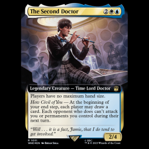 MTG The Second Doctor Doctor Who - FOIL who#1031