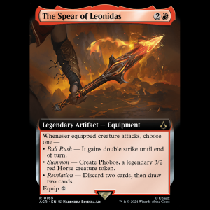 MTG The Spear of Leonidas Assassin's Creed acr#165