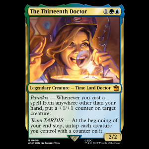 MTG The Thirteenth Doctor Doctor Who - FOIL who#609