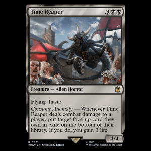 MTG Time Reaper Doctor Who  who#71