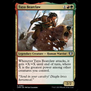 MTG Tuya Bearclaw Commander Masters cmm#360