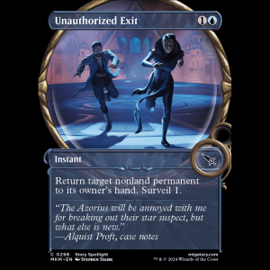 MTG Unauthorized Exit Murders at Karlov Manor - FOIL mkm#298