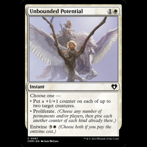 MTG Unbounded Potential Commander Masters cmm#67