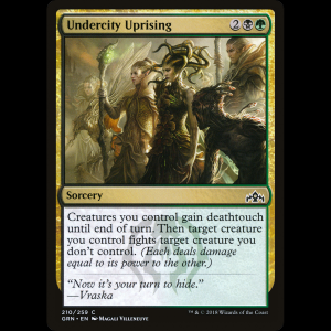 MTG Revuelta de la Subciudad (Undercity Uprising) Guilds of Ravnica grn#210