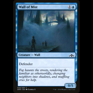 MTG Muro de niebla (Wall of Mist) Guilds of Ravnica grn#58