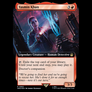 MTG Yasmin Khan Doctor Who  who#983