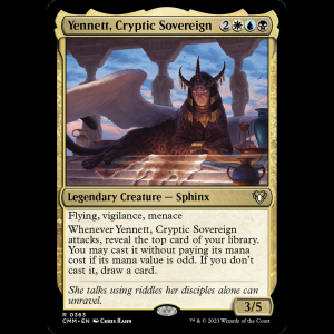 MTG Yennett, Cryptic Sovereign Commander Masters cmm#363