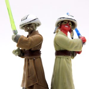 Star Wars Blue Ashla & Jempa Padawan Attack of the Clones Hasbro 00s