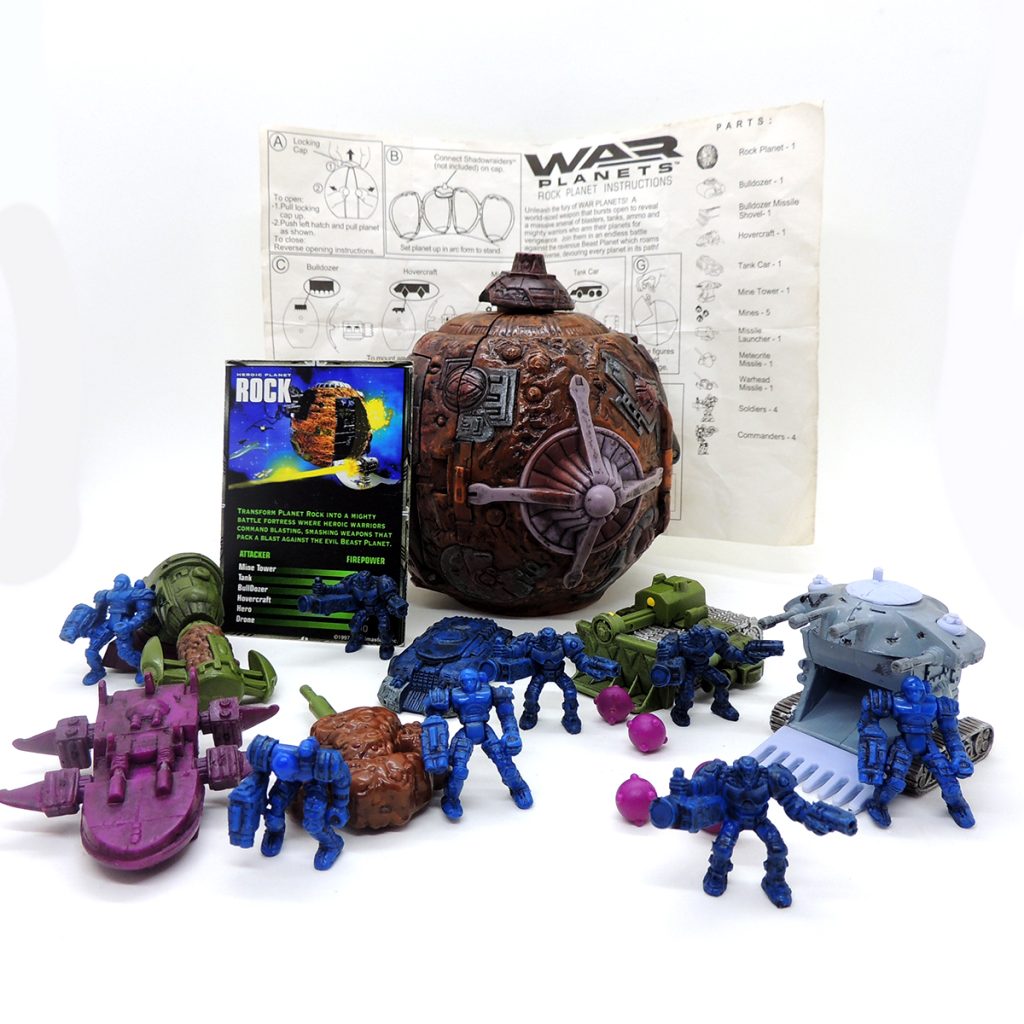 War Planets Heroic Planet Rock Trendmasters 90s - Madtoyz