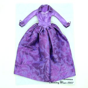 Barbie Fashion Avenue Evening Wear Purple 1997 Mattel