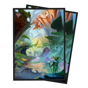 MTG Sleeves Island Bloomburrow 100 Ultra Pro