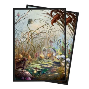 MTG Sleeves Plains Bloomburrow 100 Ultra Pro