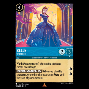 Lorcana Belle - Of the Ball - Shimmering Skies 5#158