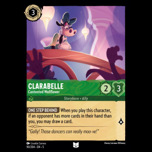 Lorcana Clarabelle - Contented Wallflower - Shimmering Skies 5#90