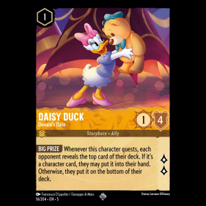 Lorcana Daisy Duck - Donald's Date - Shimmering Skies 5#16