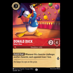 Lorcana Donald Duck - Daisy's Date - Shimmering Skies - FOIL 5#122