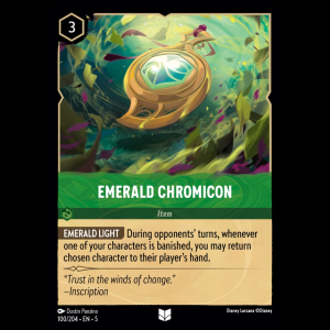 Lorcana Emerald Chromicon - Shimmering Skies 5#100